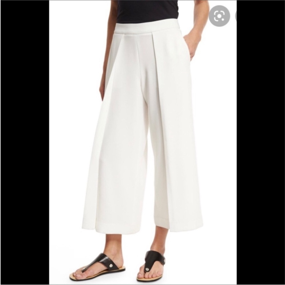 Rag & Bone White Rose Wide-Leg Culotte Pants Size 4